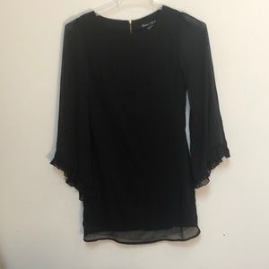 Black cocktail dress